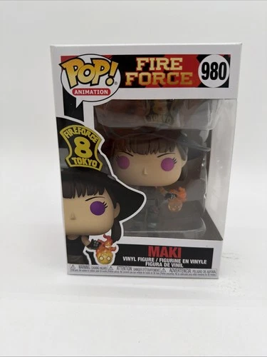 Funko POP! Animation Fire Force Maki #980 Vinyl Figure