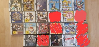 [SEHR GUT] Nintendo DS Spiele-Sammlung; auch seltene EN/JPN Titles
