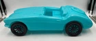 Vintage Barbie Car Austin Healey Aqua 17 Inch 1960s A.J. Renzi Blow Mold