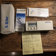 X-Rite 418 Color Reflection Densitometer very good condition 3.4mm aperture