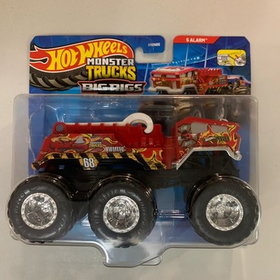 Hot Wheels Monster Trucks Big Rigs 5 Alarm 1:64 Diecast Truck 2024 Mattel NIP