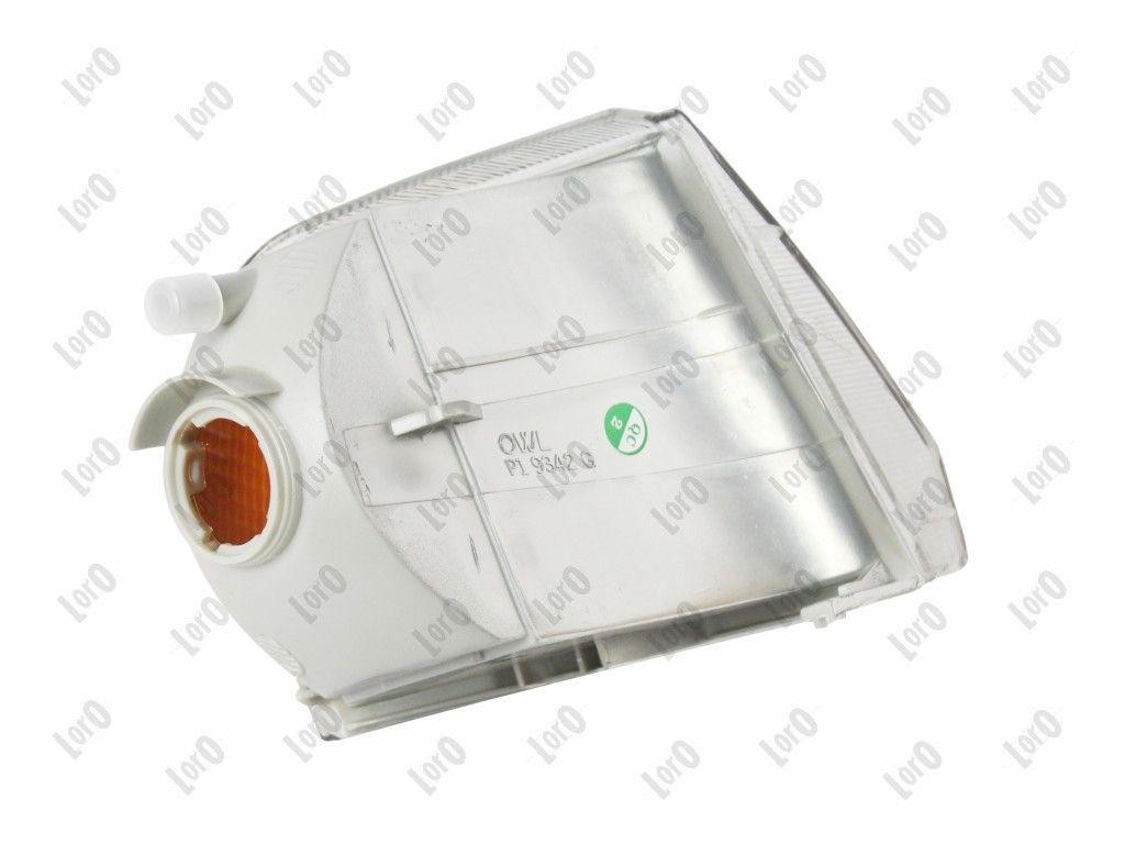 ABAKUS Front Left Turn Signal Lamp 038-25317-1514 for Peugeot White Lens