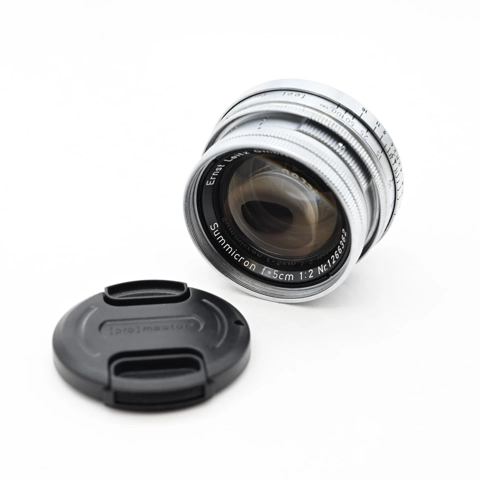 Lente plegable Leica 5 cm 50 mm f2 Wetzlar Summicron M39 LTM *Leer #362