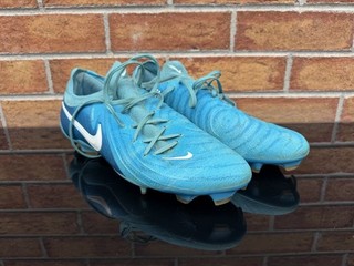 Nike Phantom GX 2 Elite FG Soccer Cleats Blue Fury FJ2563 400 Men's Size 9