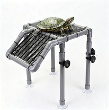 Large Turtle Basking Platform for Aquatic Turtles, Sturdy Standing Turtle Dock w