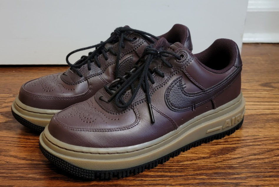 Nike Air Force 1 Low Luxe Brown Basalt, DN2451-200, Men's 6.5