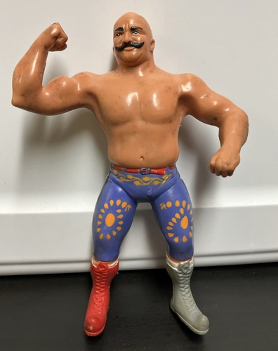 1984 LJN Titan Sports WWF Iron Sheik Wrestling Fig...