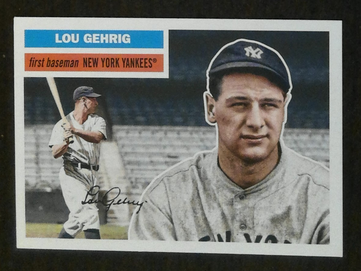 2023 Topps Archives - Lou Gehrig #18 Yankees