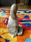 Lladro Figurine model# 7607 "Flower Song" Retired 1992/ No Box — photo 4