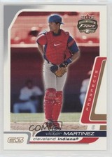 2003 Fleer Focus Jersey Edition Prospects Victor Martinez #166 c7w