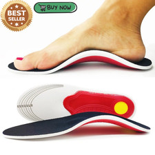 Orthotic Shoe Insoles Inserts Flat Feet High Arch Support for Plantar Fasciitis