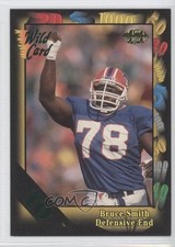 1992 Wild Card Super Bowl Card Show III 10 Stripe Bruce Smith #126G HOF 0r0