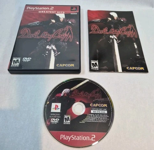 Devil May Cry (PS2, 2001) Greatest Hits CIB w Manual