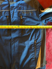 Free Country Black Teal Snowboard Ski Jacket Insulated Big Boys Size L 10/12