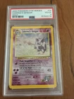 2000 Gym Heroes Vintage Sabrina's Gengar Holo #14 PSA 4