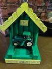 Unique Vintage John Deere Farm Equipment Tractor Bird Feeder