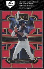 2024 Panini Select Brice Matthews 54 Red Prizm /149 Houston Astros