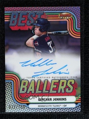 2024 Bowman's Best Ballers 32/250 Walker Jenkins #BBA-WJ Auto 10w8