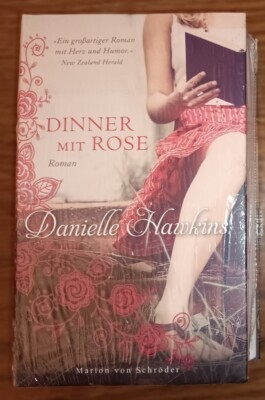 DINNER MIT ROSE | Danielle Hawkins | mit Farbschnitt | OVP * love * romance *