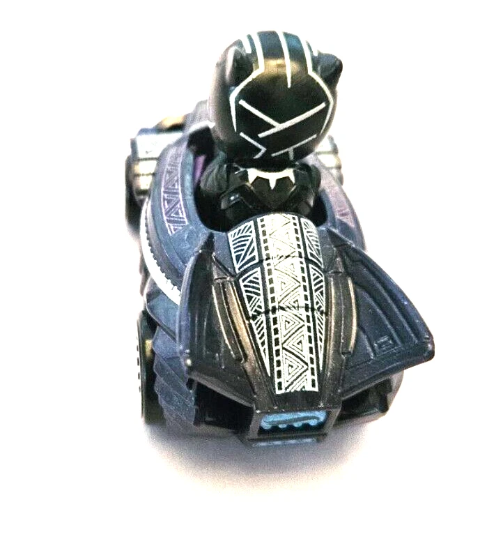 Hot Wheels 2022 Racer Verse Black Panther Loose Character Diecast car - Image 3 of 4