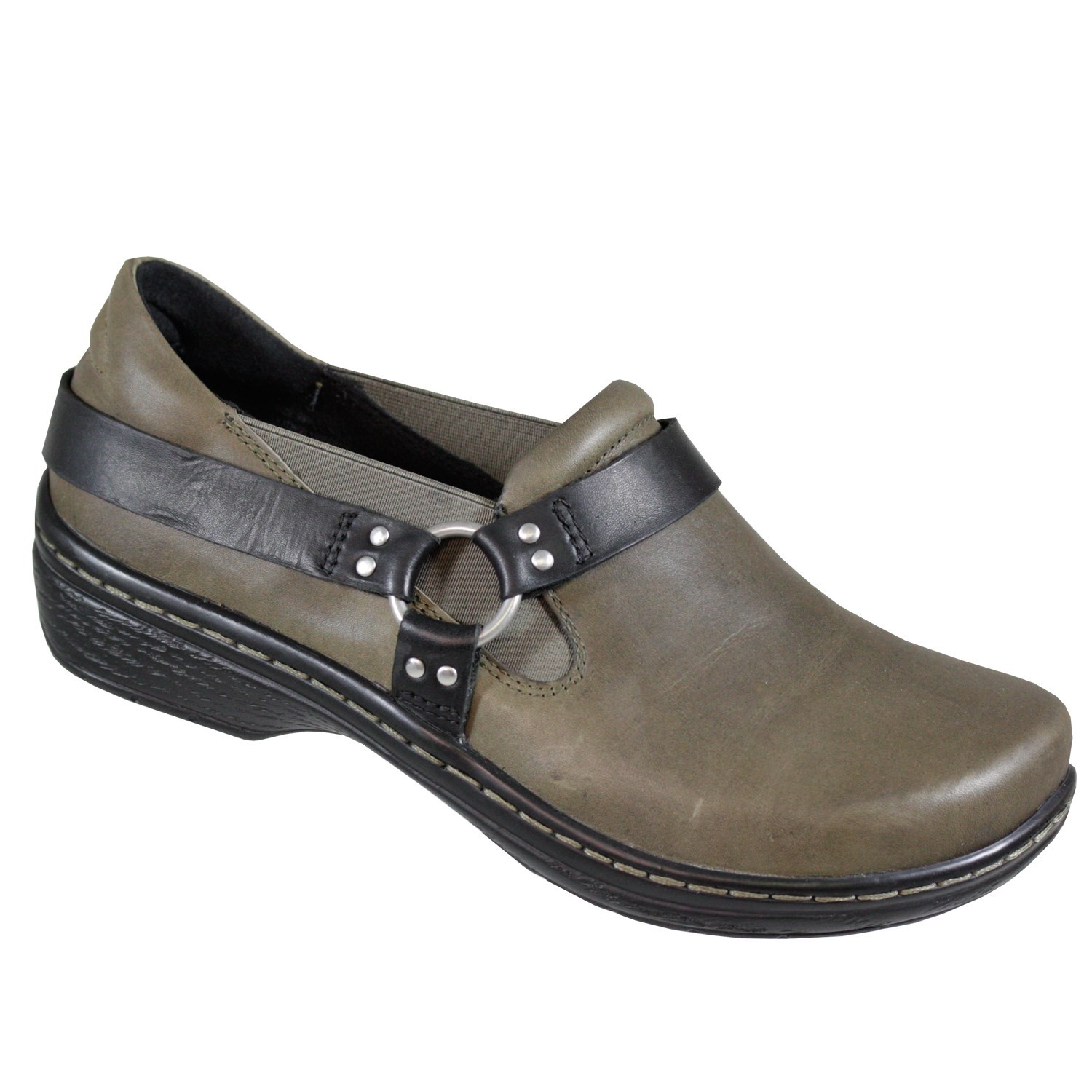 Klogs Haley Display Model Schuhes Distressed Leder Iron 7 M Klogs Haley Display Model Schuhes Distressed Leder Iron 7 M