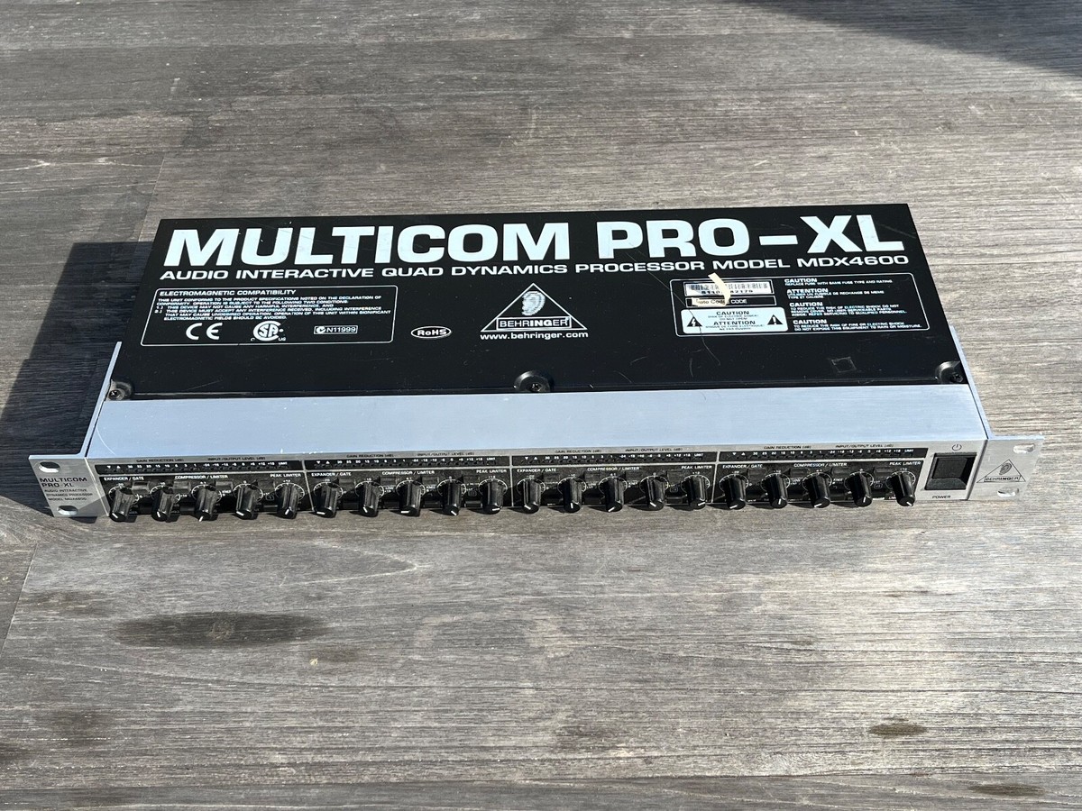 Behringer Multicom Pro-XL MDX 4600 Used | eBay