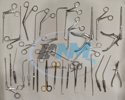 Fess Instruments Set Endoscopic Sinus Surgery ENT Instrument Set A+ German Steel