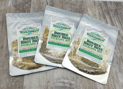 White Mountain Pickle Company - Double Dirty Dills - 3 Pack Pickling Kit