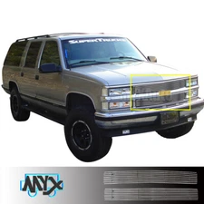 Fits 94-99 Chevy C/K Pickup/Suburban/Tahoe/Blazer Polished Billet Grille Grill