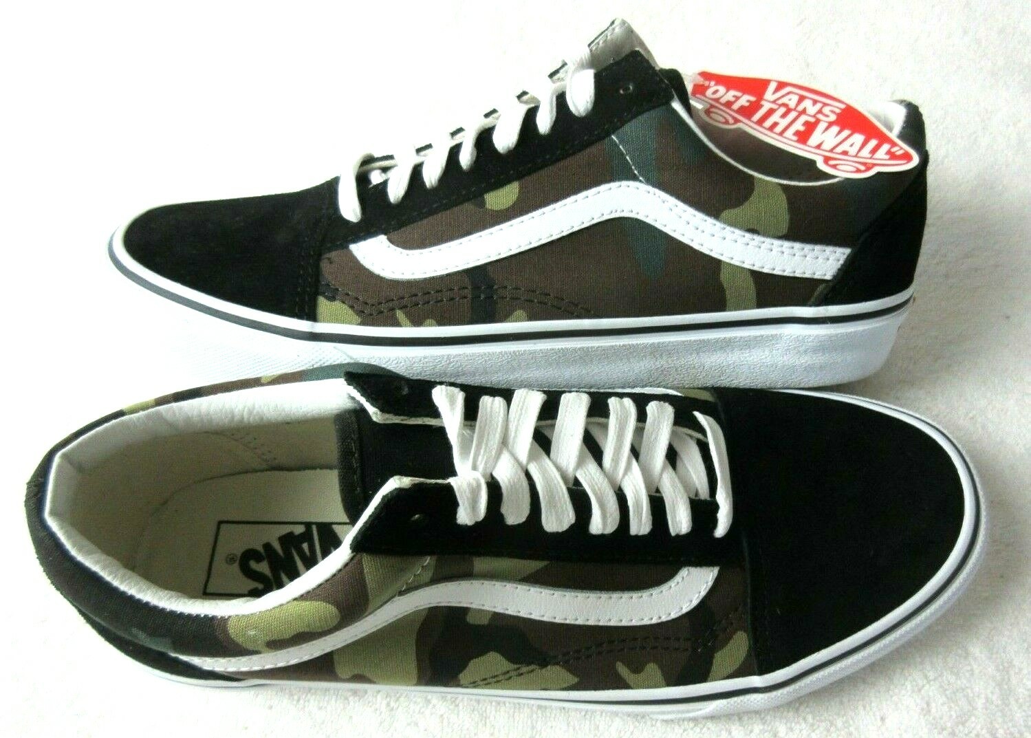 woodland camo old skool vans