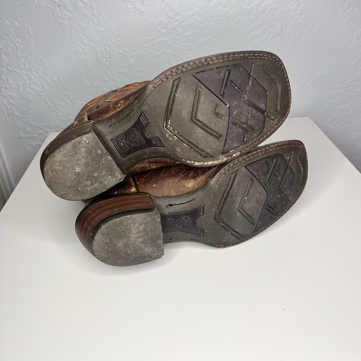 Ariat Wildstock 10005876 Cowboy Western Boots Brown Square Toe Men’s 9 D Ariat Men main image 2