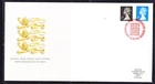 Great Britain 1989 - 1st & 2nd Machins First Day Cover Edinburgh to Keilor