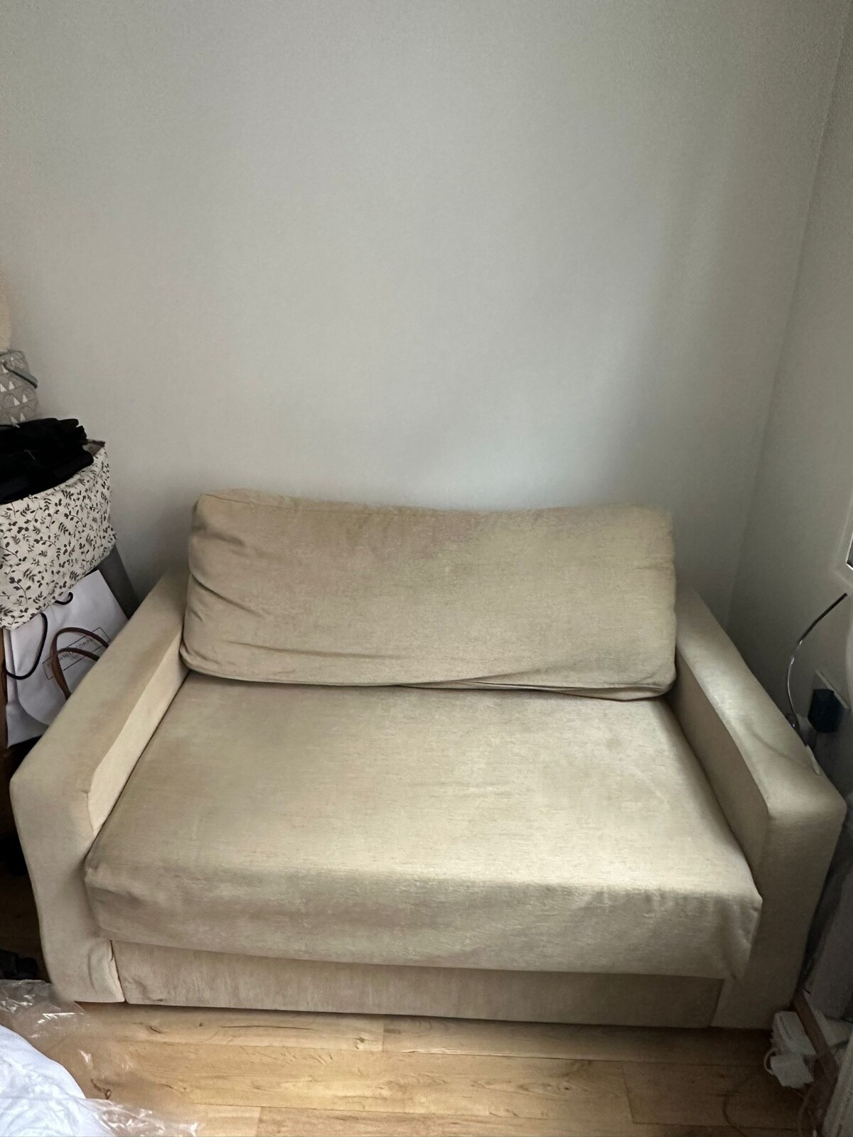 2 seater sofa bed settee used