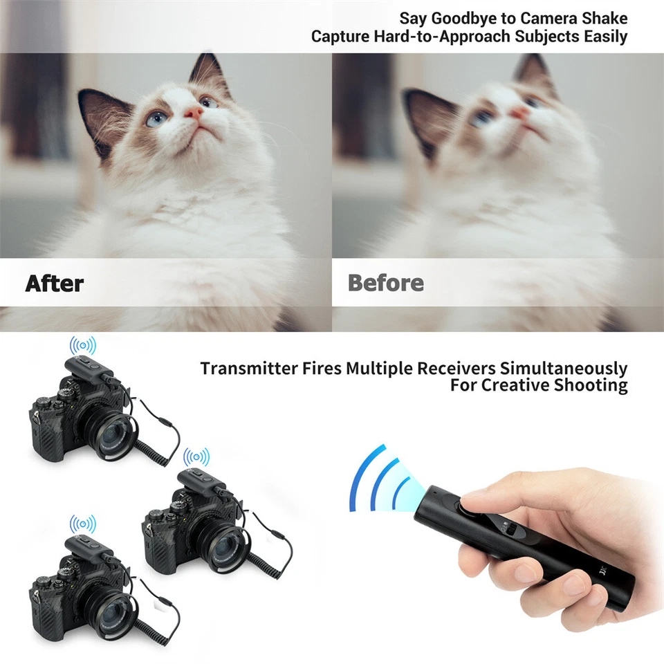 JJC Wireless Remote Control Shutter Release for Fujifilm Cameras Replace RR-100 - Image 2 of 4