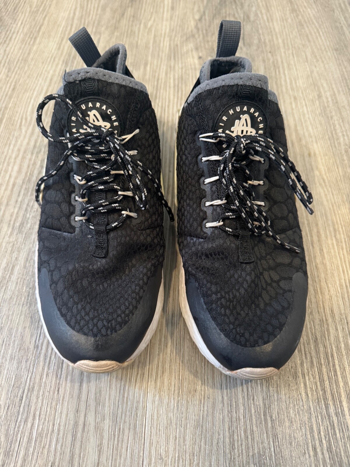 Nike Air Hurache Run Ultra SE womens 9  black - image 1