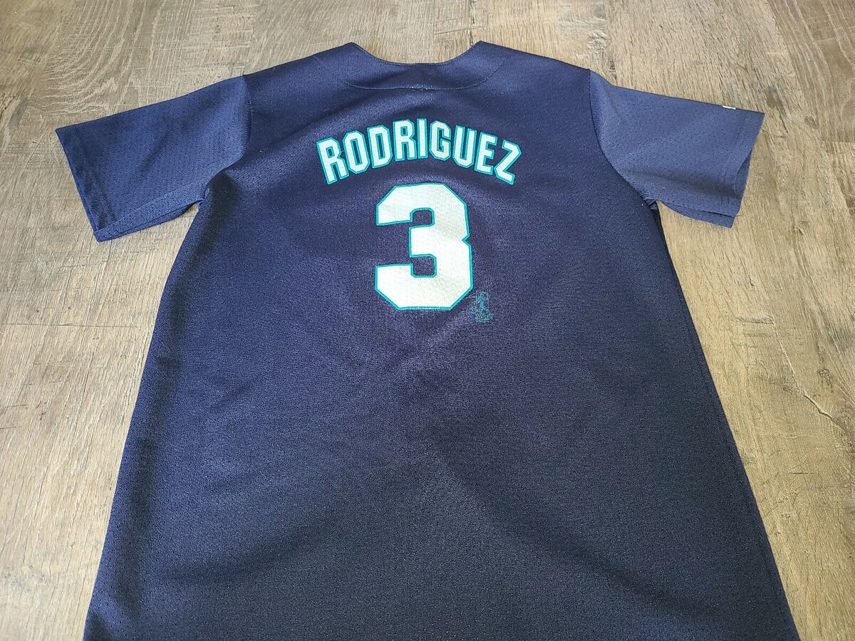 majestic vintage Alex Rodriguez a-rod Seattle Mariners #3 majestic vintage Alex Rodriguez a-rod Seattle Mariners #3