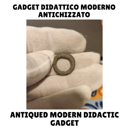 Antique Modern Modern Teaching Tool Premonetary Bronze Ring