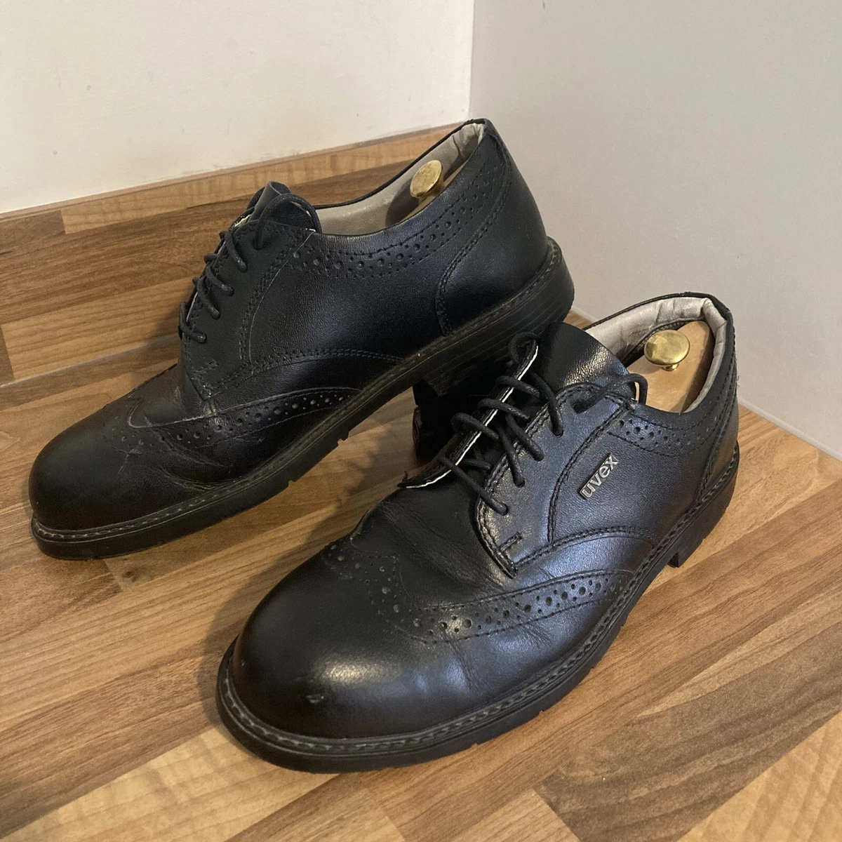 Uvex brogue safety shoes clearance