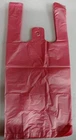 Lot 100 Red Plastic T-shirt Retail Shopping Grocery Bags Handles Small 6x3x13