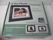 8" Tro Photo-digital photo frame PAN813-B-Model, 128 MB Internal Memory (AA)