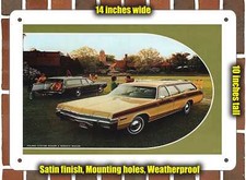 Metal Sign - 1973 Dodge Wagons Sign Variant 2 Metal Sign - 1973 Dodge Wagons Sign Variant 2