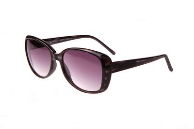 NEW SUCCESS SUN 4 Striped Black Sunglasses with Grey Lenses 54/16/135 NEW SUCCESS SUN #9 Black Gradient Sunglasses with Grey  main image 4
