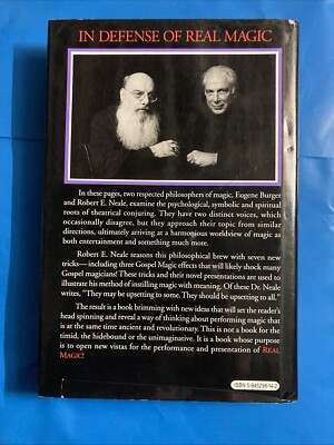 Magic and Meaning Eugene Burger SIGNED FIRST EDITION 9780945296140