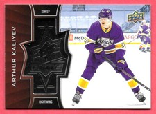 2020-21 Arthur Kaliyev Upper Deck SPX Finite Rookie 0735/2999 Los Angeles Kings