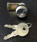 Truck cap/Topper Contractors folding T-handle lock cylinder # 711CYL with keys