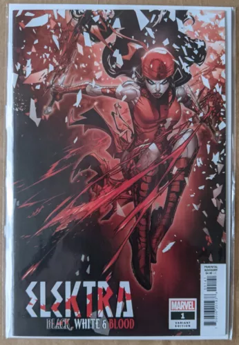 Elektra: Black, White & Blood #1 Jonboy Meyers Cover D 1st Print 2022