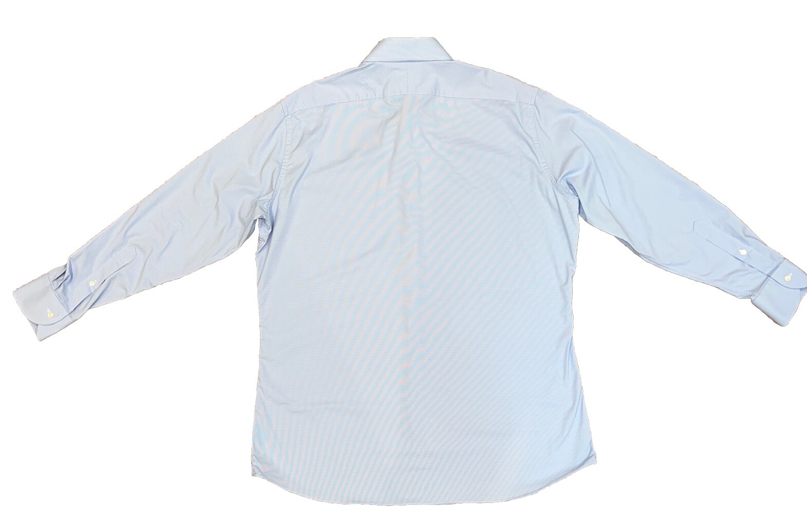 Proper cotton performance, light blue houndstooth… - image 5