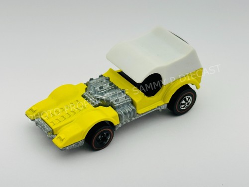 Hot Wheels Redline ODD JOB 1973 Yellow Enamel Very Nice !!! - Picture 2 of 5