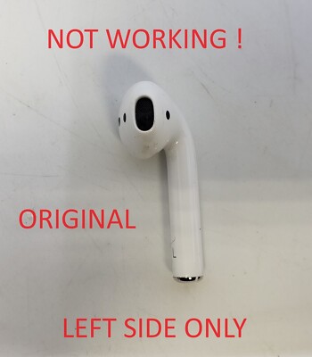 10 PACK Original Apple AirPods 1st Gen - LEFT Side ONLY A2031 NOT