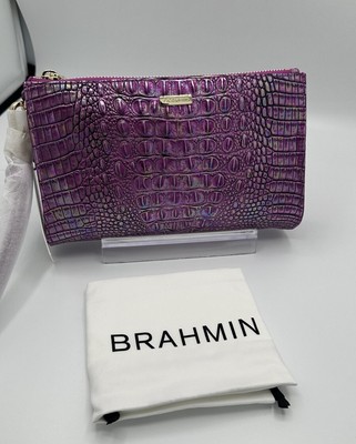 Brahmin Hyacinth Melbourne Daisy Wristlet